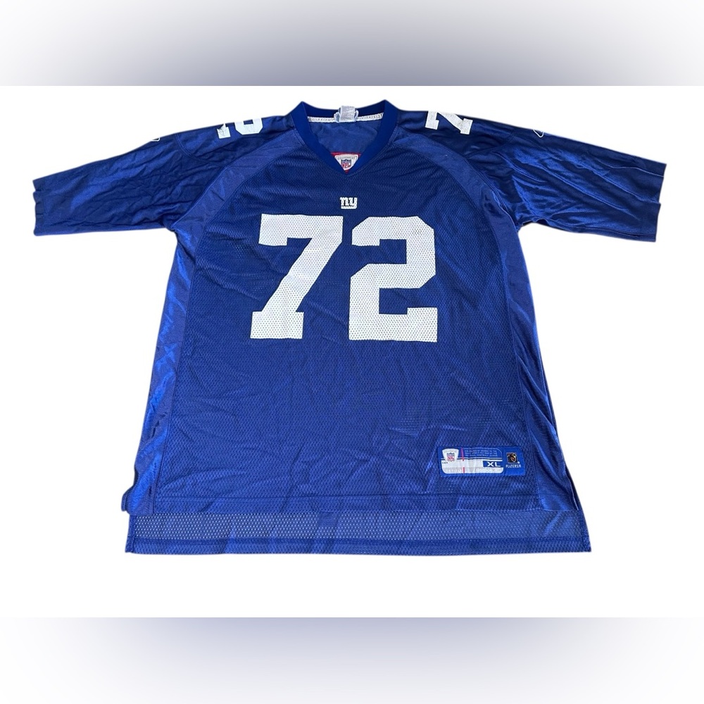 Reebok Men New York Giants Osi Umenyiora Blue Jersey Sz XL‎